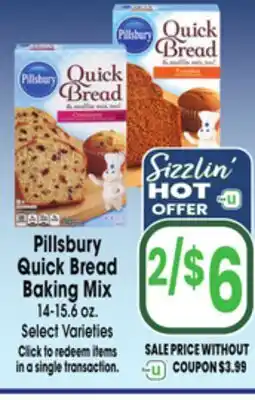 Jewel-Osco Pillsbury Quick Bread Baking Mix offer