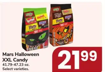 Jewel-Osco Mars Halloween XXL Candy offer