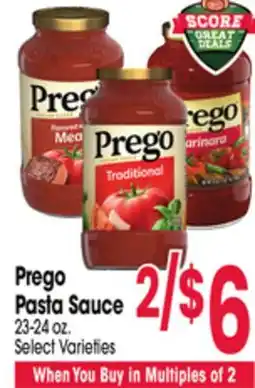 Jewel-Osco Prego Pasta Sauce offer