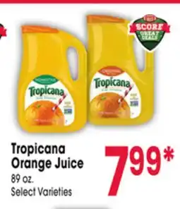 Jewel-Osco Tropicana Orange Juice offer