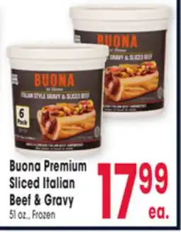 Jewel-Osco Buona Premium Sliced Italian Beef & Gravy offer