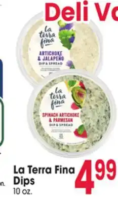 Jewel-Osco La Terra Fina Dips offer