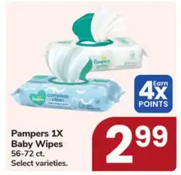 Jewel-Osco Pampers 1X Baby Wipes offer