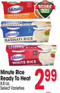 Jewel-Osco Minute Rice Ready To Heat offer