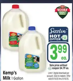 Jewel-Osco Kemp's Milk offer