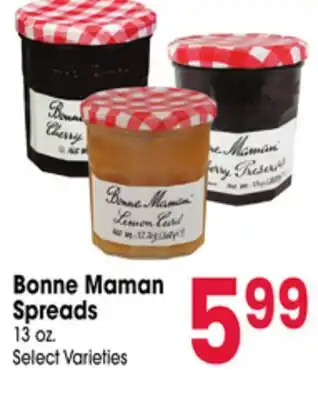 Jewel-Osco Bonne Maman Spreads offer