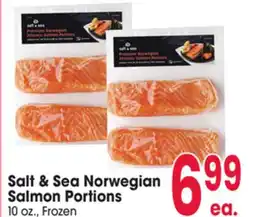Jewel-Osco Salt & Sea Norwegian Salmon Portions offer