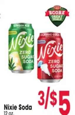 Jewel-Osco Nixie Soda offer