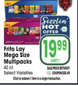 Jewel-Osco Frito Lay Mega Size Multipacks offer