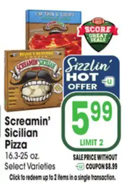 Jewel-Osco Screamin' Sicilian Pizza offer