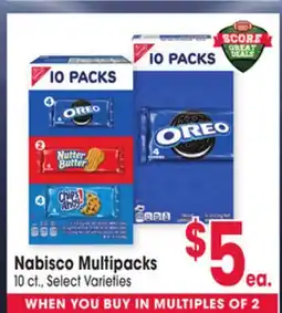 Jewel-Osco Nabisco Multipacks offer