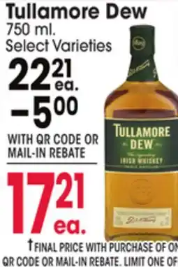 Jewel-Osco Tullamore Dew offer