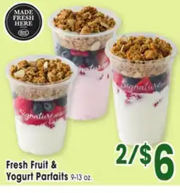 Jewel-Osco Fresh Fruit & Yogurt Parfaits offer