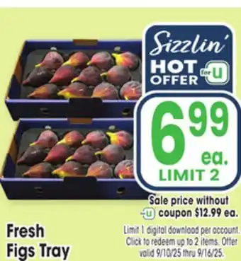 Jewel-Osco Fresh Figs Tray offer