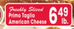 Jewel-Osco Primo Taglio American Cheese offer