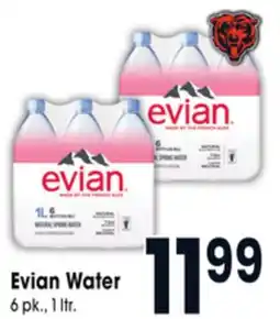 Jewel-Osco Evian Water offer