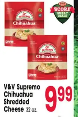 Jewel-Osco V&V Supremo Chihuahua Shredded Cheese offer