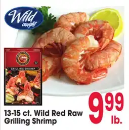 Jewel-Osco 13-15 ct. Wild Red Raw Grilling Shrimp offer