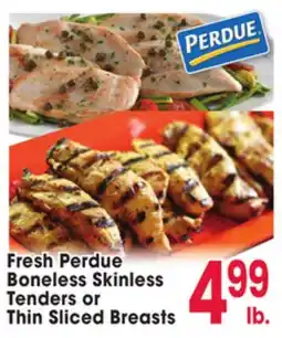 Jewel-Osco Fresh Perdue Boneless Skinless Boneless Skinless Tenders or Tenders or Thin Sliced Breasts offer