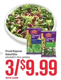 Mariano's Fresh Express Salad Kits offer