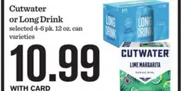 Mariano's Cutwater or Long Drink offer
