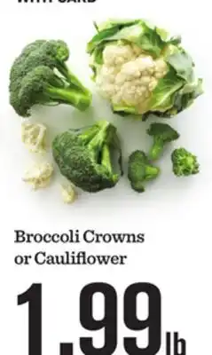 Mariano's Broccoli Crowns or Cauliflower offer