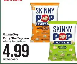 Mariano's Skinny Pop Party Size Popcorn offer