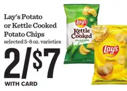 Mariano's Lay's Potato or Kettle Cooked offer