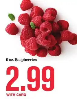 Mariano's 9 oz. Raspberries offer