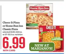 Mariano's Cheez-It Pizza or Home Run Inn Classic Pizza offer