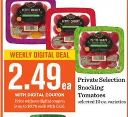 Mariano's Private Selection Snacking Tomatoes offer