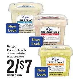 Mariano's Kroger Potato Salads offer
