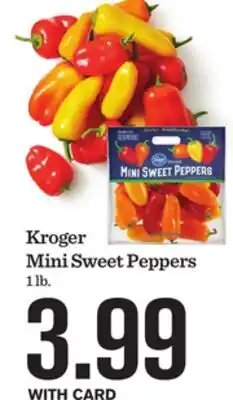 Mariano's Kroger Mini Sweet Peppers offer