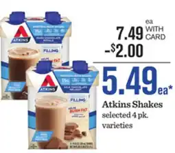 Mariano's Atkins Shakes offer