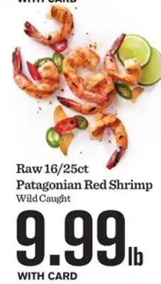 Mariano's Raw 16/25ct Patagonian Red Shrimp offer