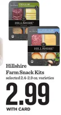 Mariano's Hillshire Farm Snack Kits offer