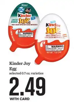 Mariano's Kinder Joy Egg offer