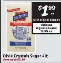 Winn Dixie Dixie Crystals Sugar offer