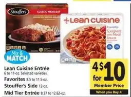 Safeway Lean Cuisine Entrée offer