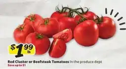 Winn Dixie Red Cluster or Beefsteak Tomatoes offer