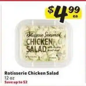 Winn Dixie Rotisserie Chicken Salad offer