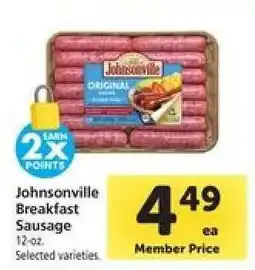 Safeway Johnsonville Breakfast Sausage offer