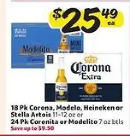 Winn Dixie Corona, Modelo, Heineken or Stella Artois offer