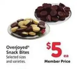 Safeway Overjoyed Snack Bites offer