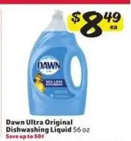 Winn Dixie Dawn Ultra Original Dishwashing Liquid offer