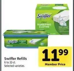 Safeway Swiffer Refills offer