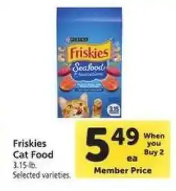 Safeway Friskies Cat Food offer