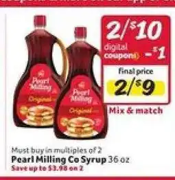 Winn Dixie Pearl Milling Co Syrup offer