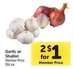 Safeway Garlic or Shallot offer