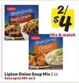 Winn Dixie Lipton Onion Soup Mix offer